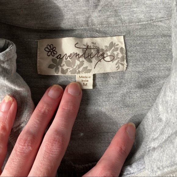 Aventura grey zip up jacket - Picture 3 of 5